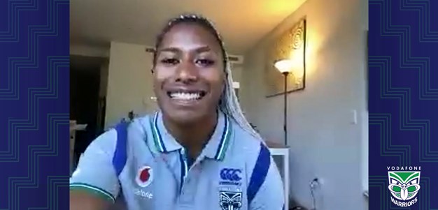 Green lapping up NRLW experience