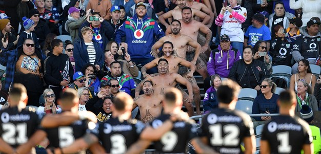 Spine-tingling haka launches Warriors-Storm encounter