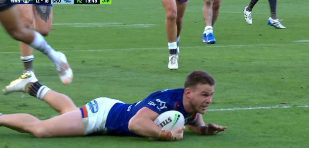 Aitken shrugs off defenders at will for terrific try