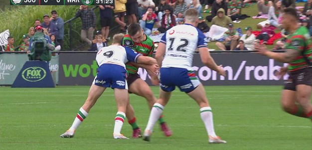 Lussick irons out Ilias with great front-on tackle