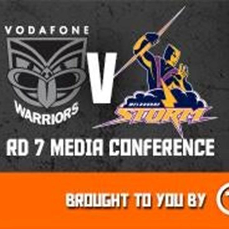 Vodafone Warriors Rd7 (Media Conference)