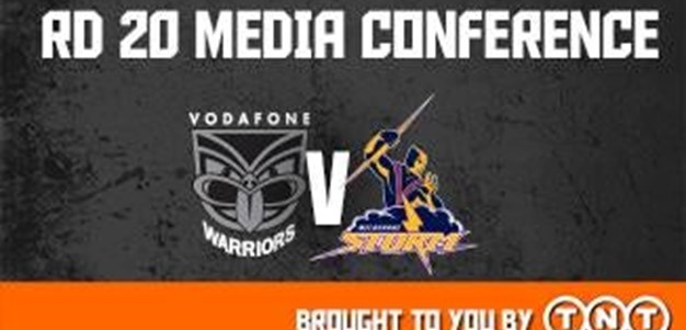 Vodafone Warriors Rd 20 (Media Conference)