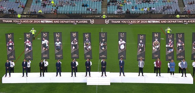 NRL honours retiring players in style