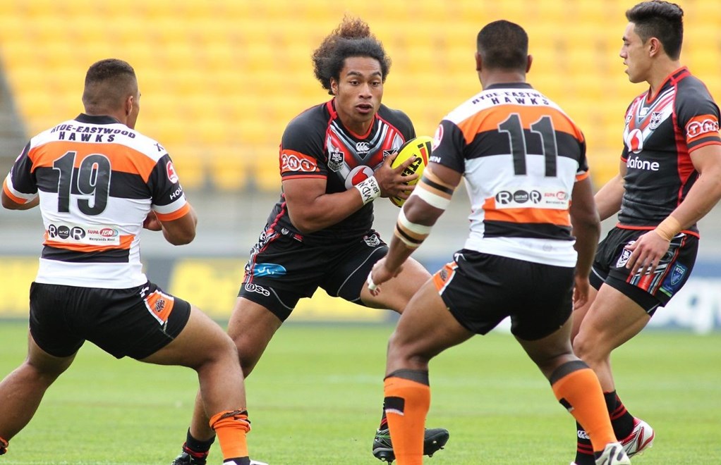 Prop Bunty Afoa returns for the Vodafone Junior Warriors' NYC clash against the Bulldogs. Image | www.photosport.co.nz