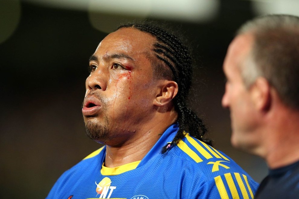 Former Kiwi front rower Fuifui Moimoi helped Parramatta to a pulsating win over the Roosters on Saturday night. Photo: www.photosport.co.nz