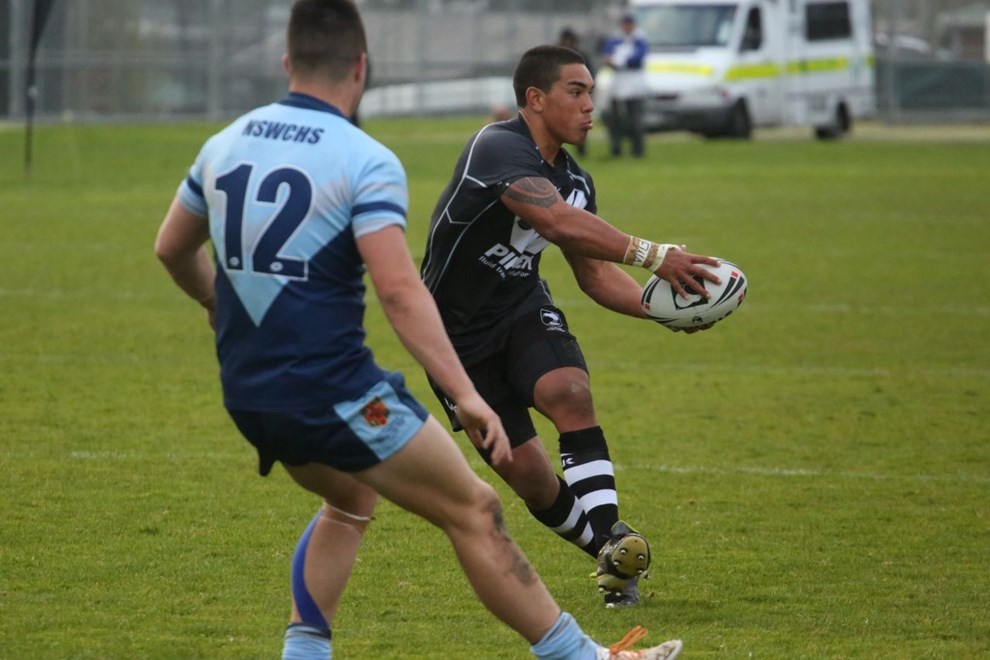 Vodafone Warriors-contracted halfback Erin Clark captained the New Zealand Secondary Schools against New South Wales Combined High Schools last week. Image | Ra Pomare. 