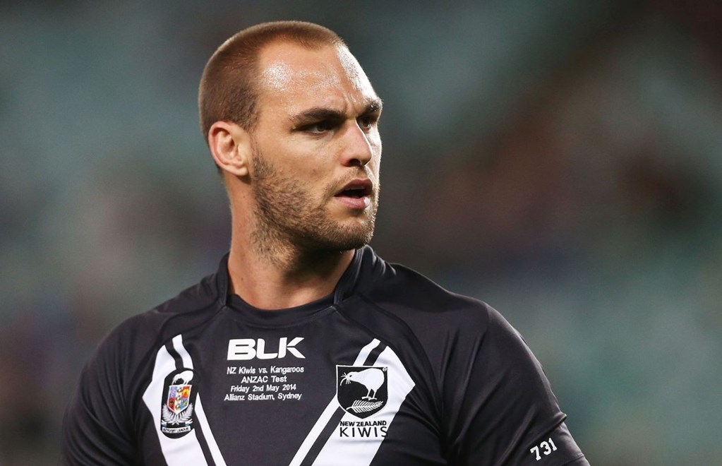 Simon Mannering leads an 18-man Kiwi squad which includes three of his Vodafone Warriors club-mates for the clash against the Kangaroos. Image | www.photosport.co.nz