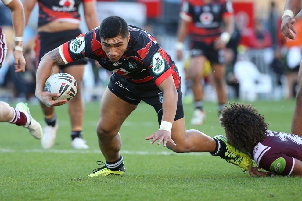 Ata Hingano returns to the Vodafone Warriors' New South Wales Cup side for their week one finals clash against the Mounties tomorrow. Image | www.photosport.nz