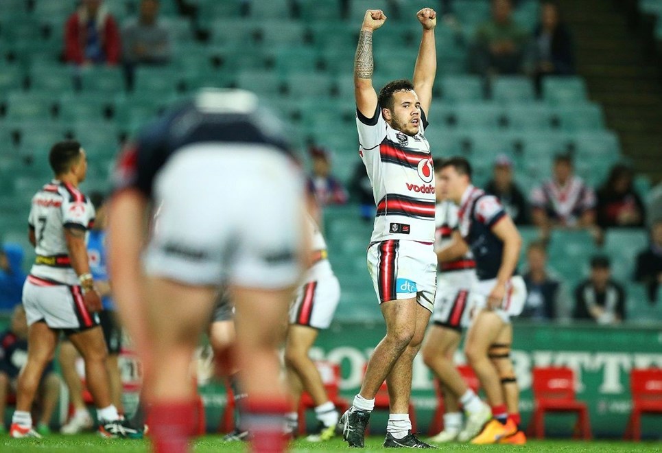 : NYC week one finals match between the Sydney Roosters and the Wariors at Allianz Stadium on September 11, 2015 in Sydney, Australia. Digital Image by Mark Nolan.