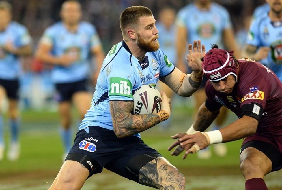 Josh Dugan (NSW)
State of Origin / NSW vs QLD Game 2
NRL - 2015 National Rugby League
MCG Melbourne Victoria
Wednesday 17 June 2015
© Sport the library / Jeff Crow