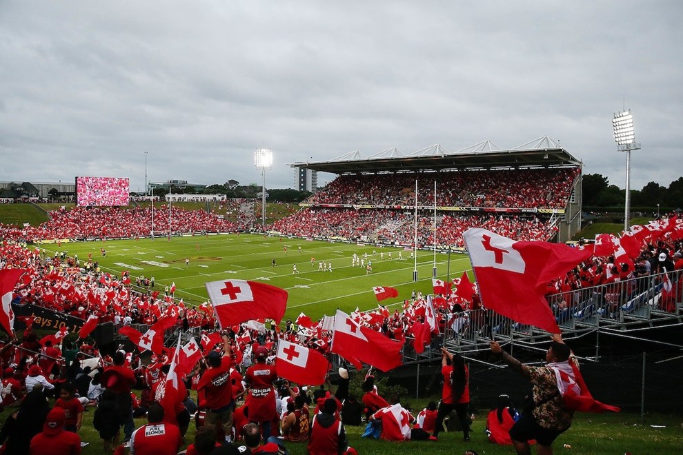 A general view is seen during the match. 2017 Rugby League World Cup Semi Final, England v Tonga at Mt Smart Stadium, Auckland, New Zealand. 25 November 2017 © Copyright Photo: Anthony Au-Yeung / www.photosport.nz