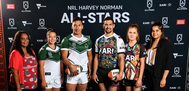 Jerseys unveiled for 2019 All-Stars