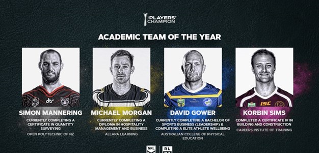 Mannering in Academic Team of the Year