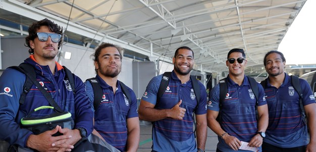 Vodafone Warriors out and about in WA