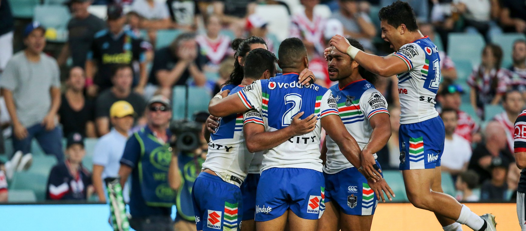 Victory over the Roosters in Sydney