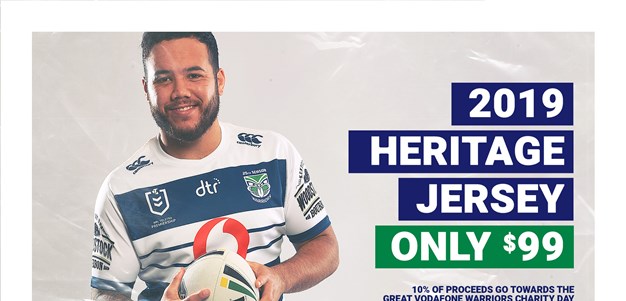 Heritage jersey just $99 ahead of Sunday's match