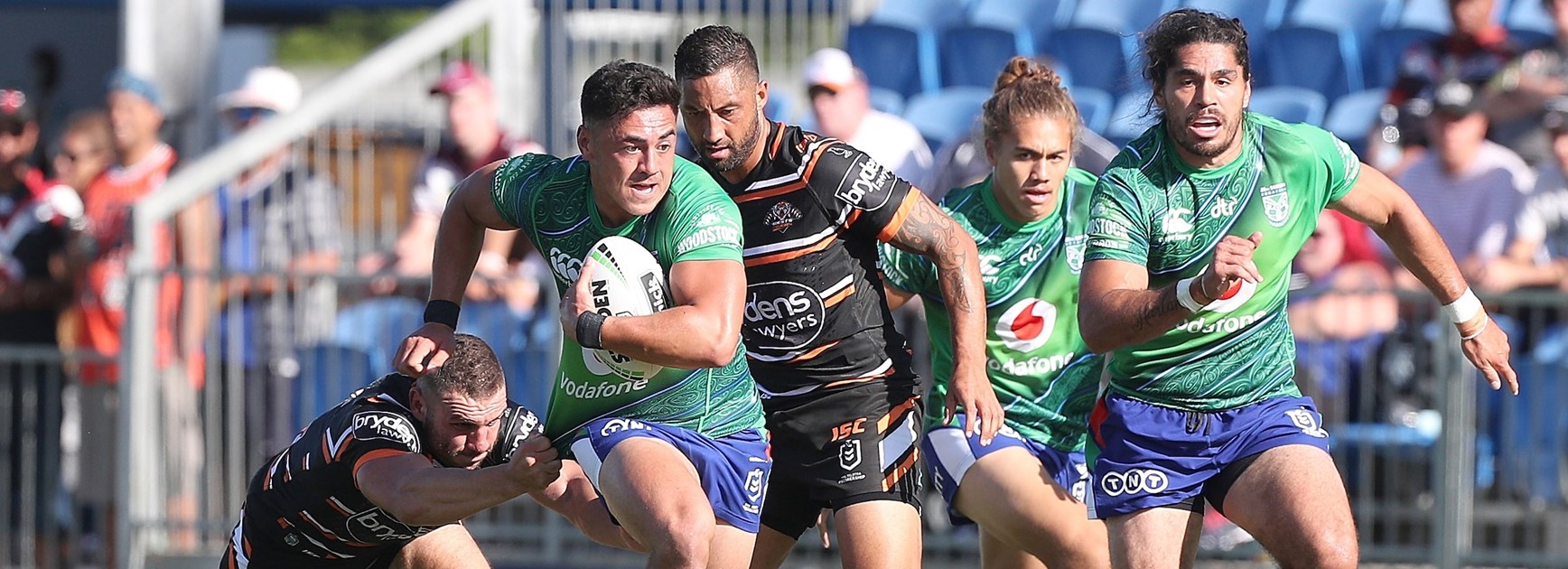 Warriors warm up for round one with strong win over Tigers
