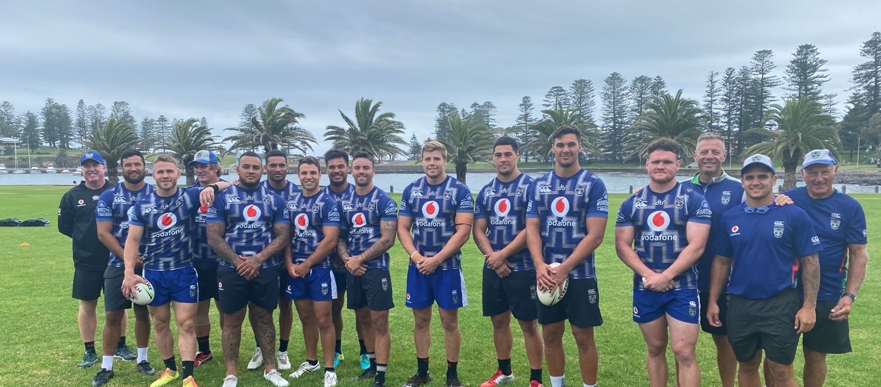 In pictures: Vodafone Warriors at Camp Kiama