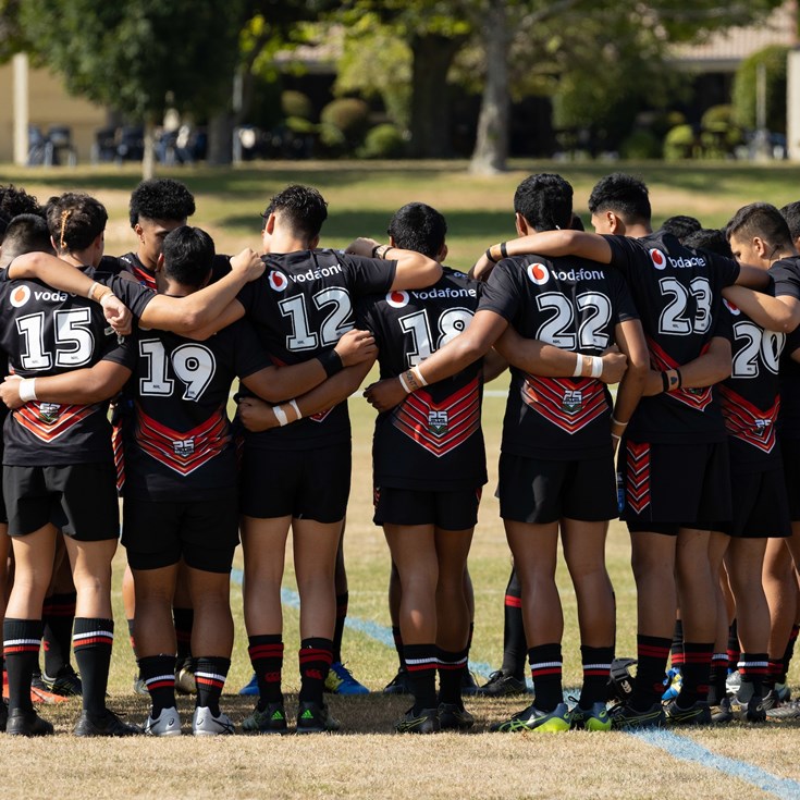 Vodafone Warriors lend support to Tokoroa youth camp