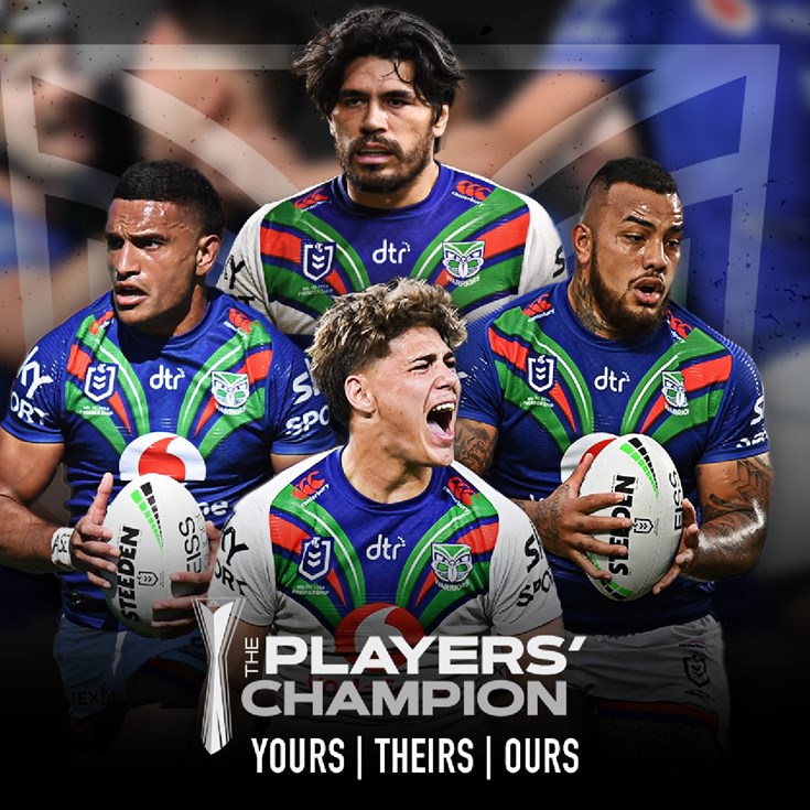 Vodafone Warriors' nominees for Players' Champion revealed