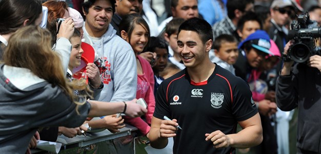 In pictures: Vodafone Warriors in grand final week 2011