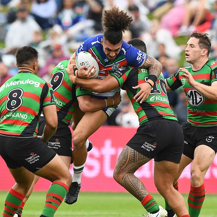 Vodafone Warriors caught on the hop by Rabbitohs