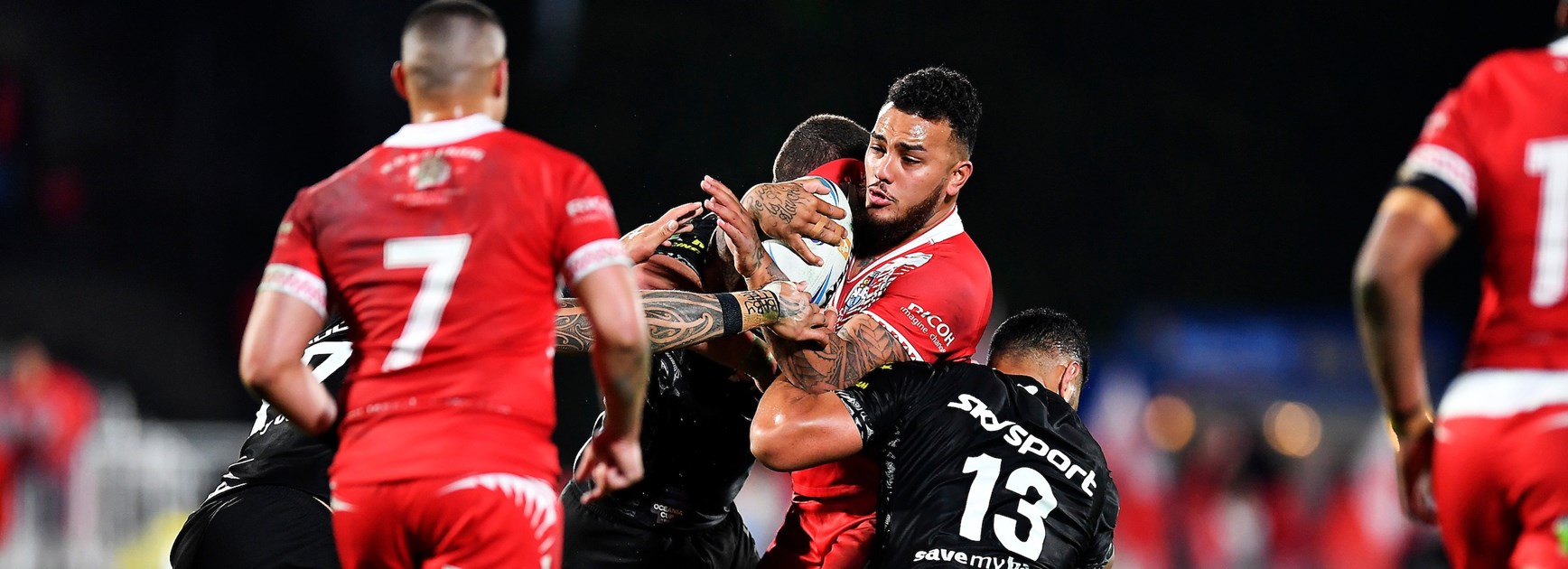 New Zealand v Mate Ma'a Tonga: Manu to fullback; Staggs in halves