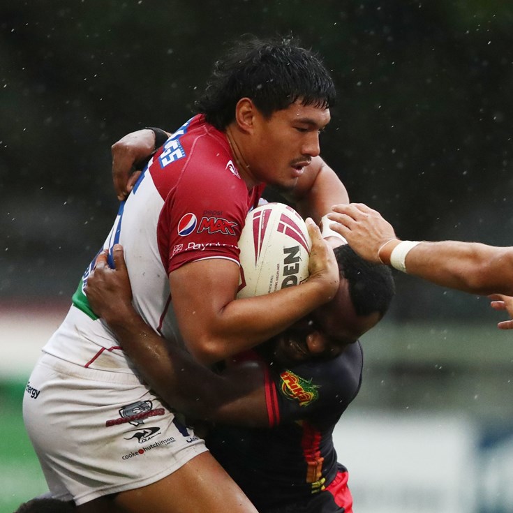 Kosi grabs double in Redcliffe's win over PNG Hunters