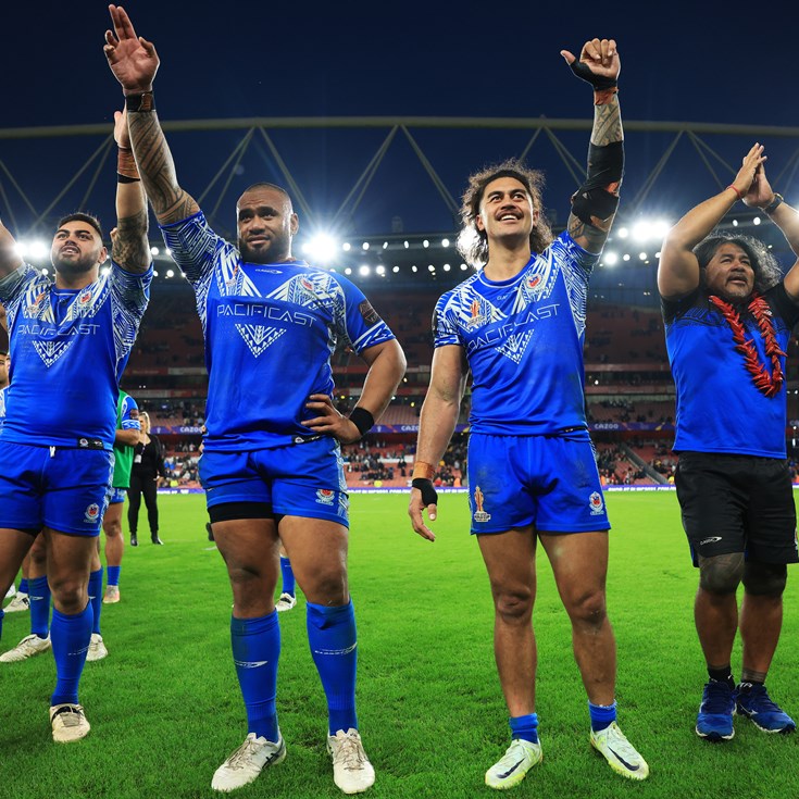 Samoa makes World Cup history after stunning England