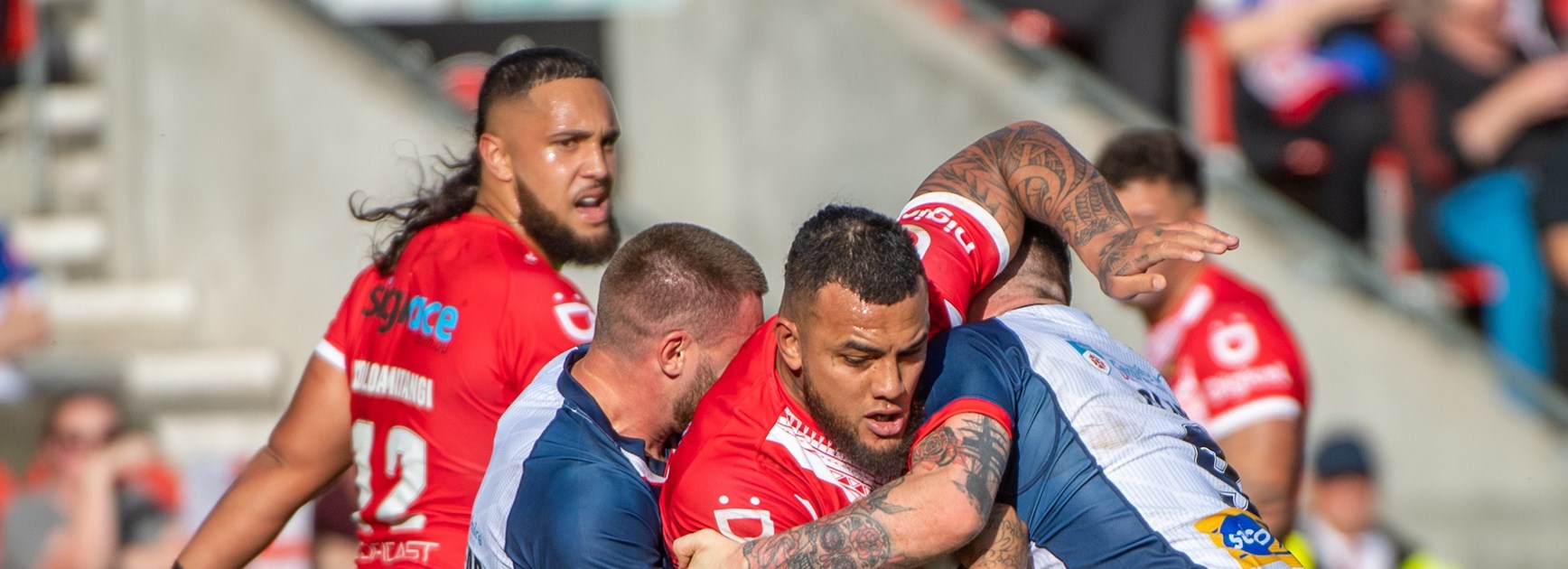 CNK and AFB outstanding for Kiwis and Tonga