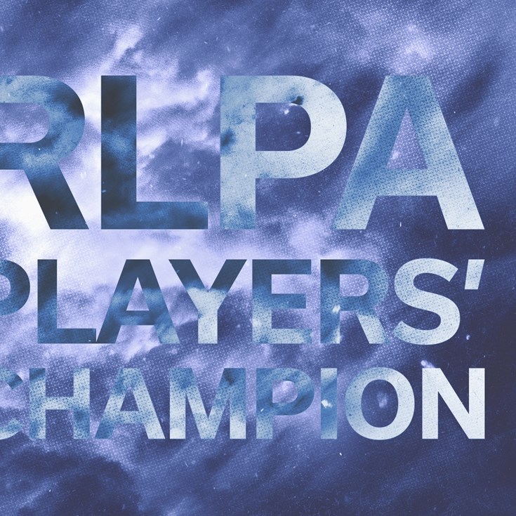 SJ crowned Players' Champion by his NRL peersw