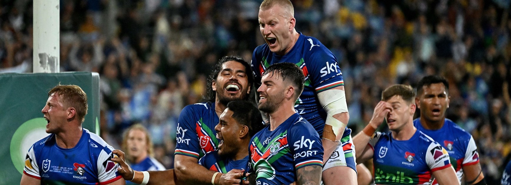 Late defensive heroics see Warriors down Knights