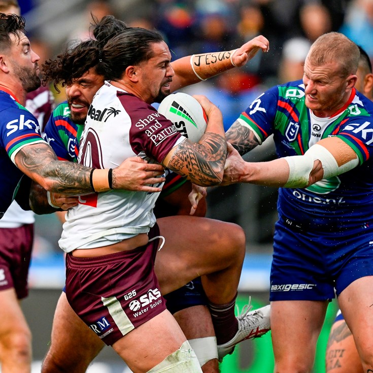Match Highlights: Warriors and Manly play to a standstill