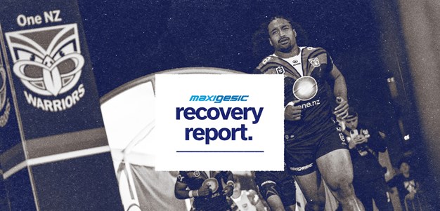 Maxigesic Recovery Report: Three off injury list