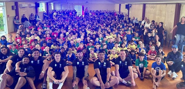 Coaches and players fronting WCF community blitz