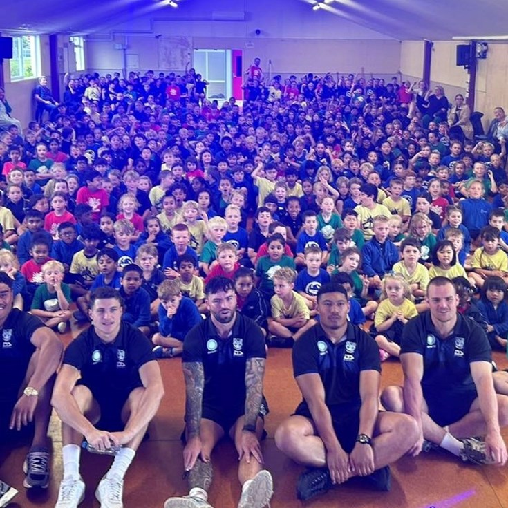 Coaches and players fronting WCF community blitz