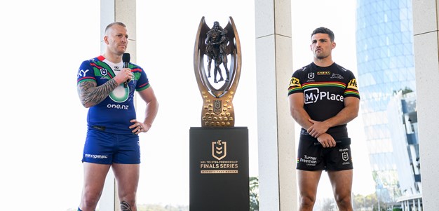 Barnett on stage as NRL finals series launched in Sydney