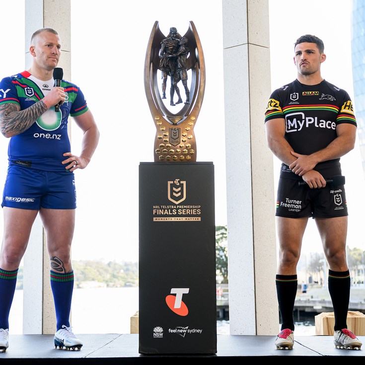 Barnett on stage as NRL finals series launched in Sydney
