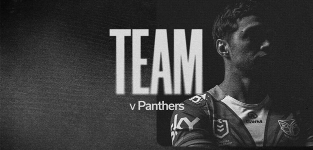 Team List: Capewell out, Egan and Graham-Taufa in