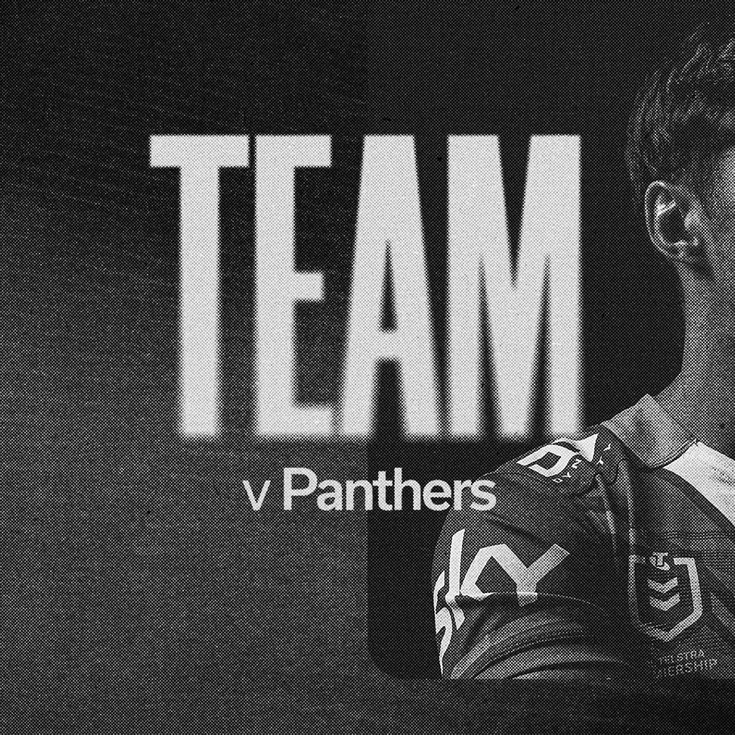 Team List: Capewell out, Egan and Graham-Taufa in