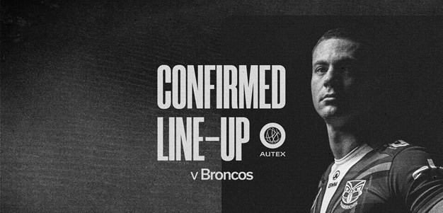 Confirmed Lineup: Starting 1-17 for second week running