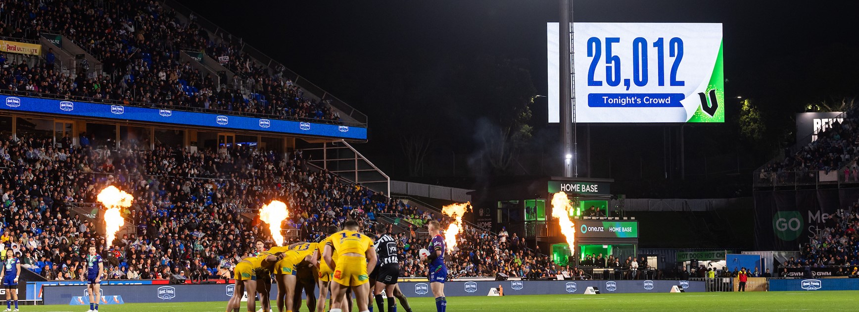Warriors' total crowds up by 62 per cent in six years