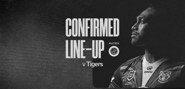 Confirmed Lineup: No late changes for clash against Tigers