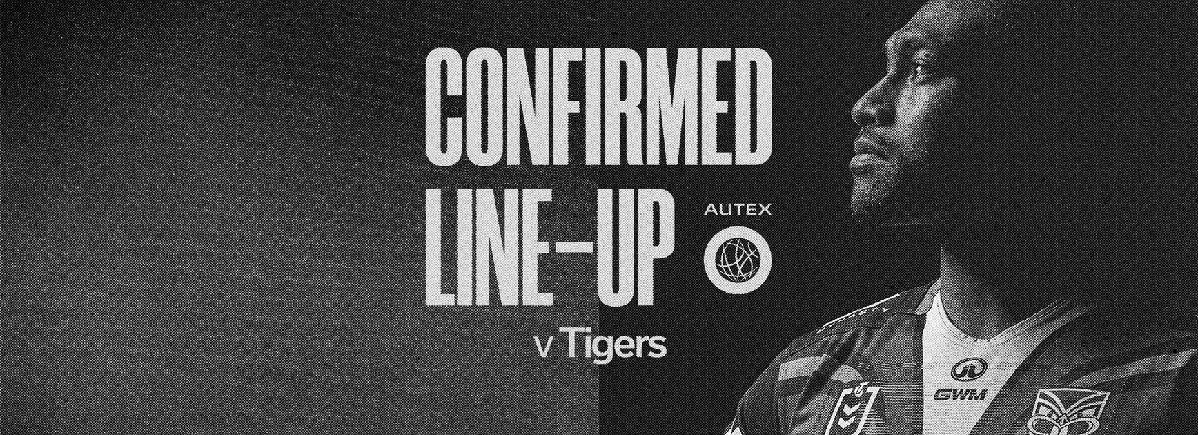 Confirmed Lineup: No late changes for clash against Tigers