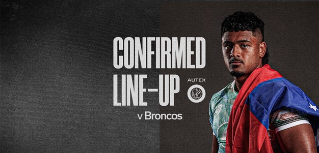 Confirmed Lineup: Starting 1-17, Stowers-Smith 18th