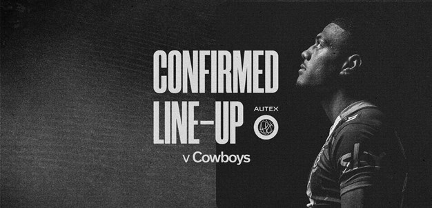 Confirmed Lineup: Healey to make debut against Cowboys