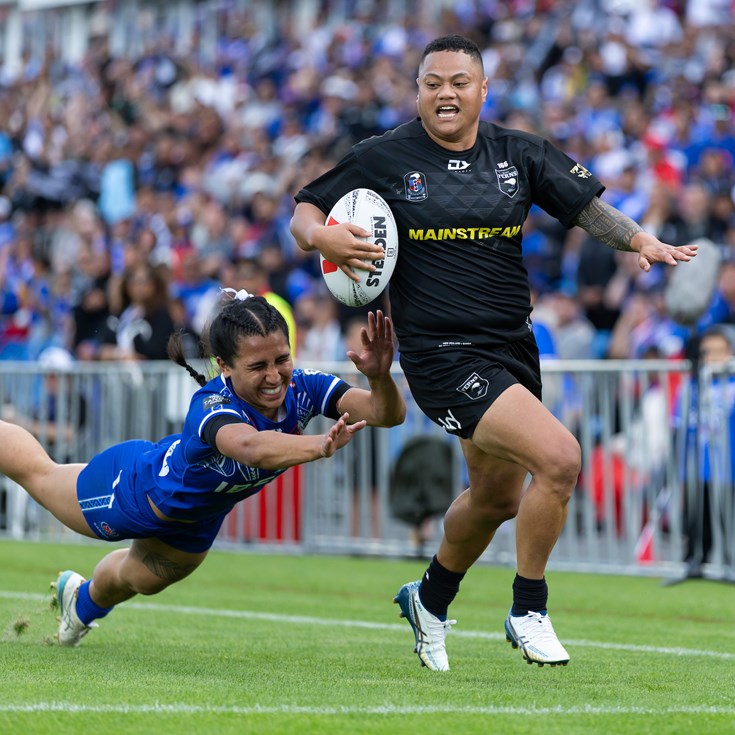 Highlights: Warrior-to-be Hufanga match winner for Kiwi Ferns
