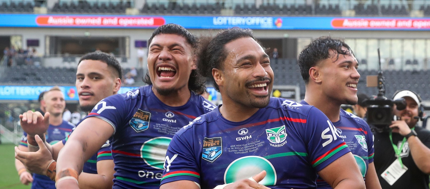 In Pictures: Players and staff soaking up club's first major championship