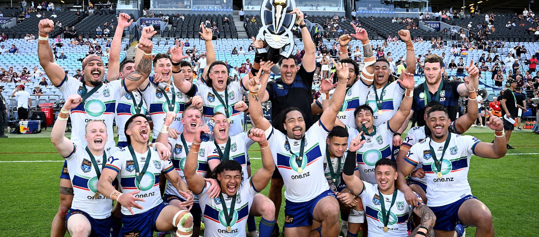 In Pictures: Winning and grinning after stinging the Bears