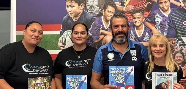 Pūmanawa Āwhina signs with Warriors Community Foundation
